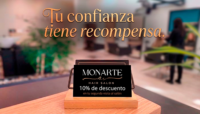 Tu confianza tiene recompensa - Monarte Hair Salon